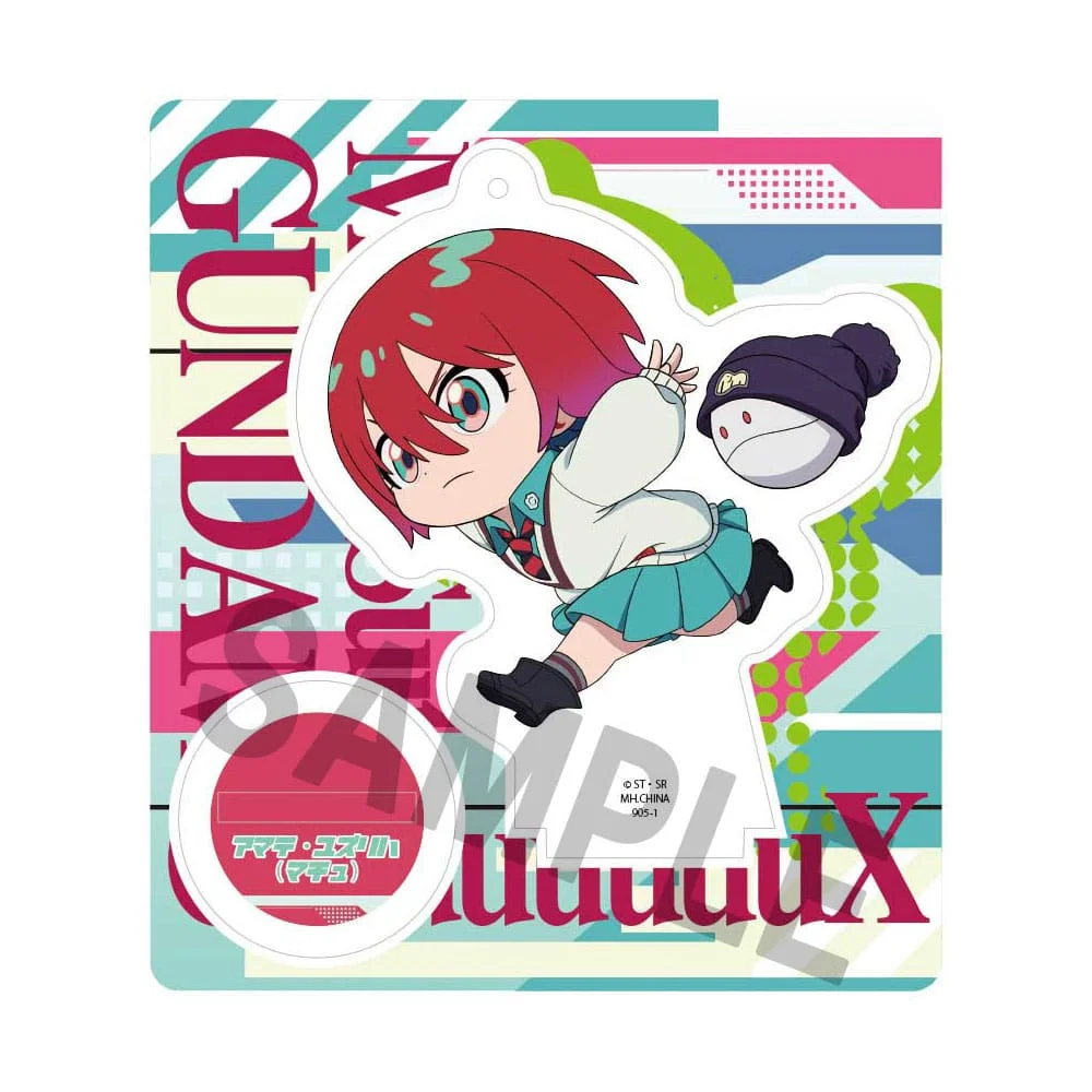 Mobile Suit Gundam GQuuuuuuX TokoToko Acrylic Figure 9cm Blind Box - 1 Unidade